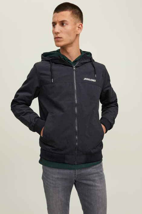 Jack & Jones zwarte heren jas