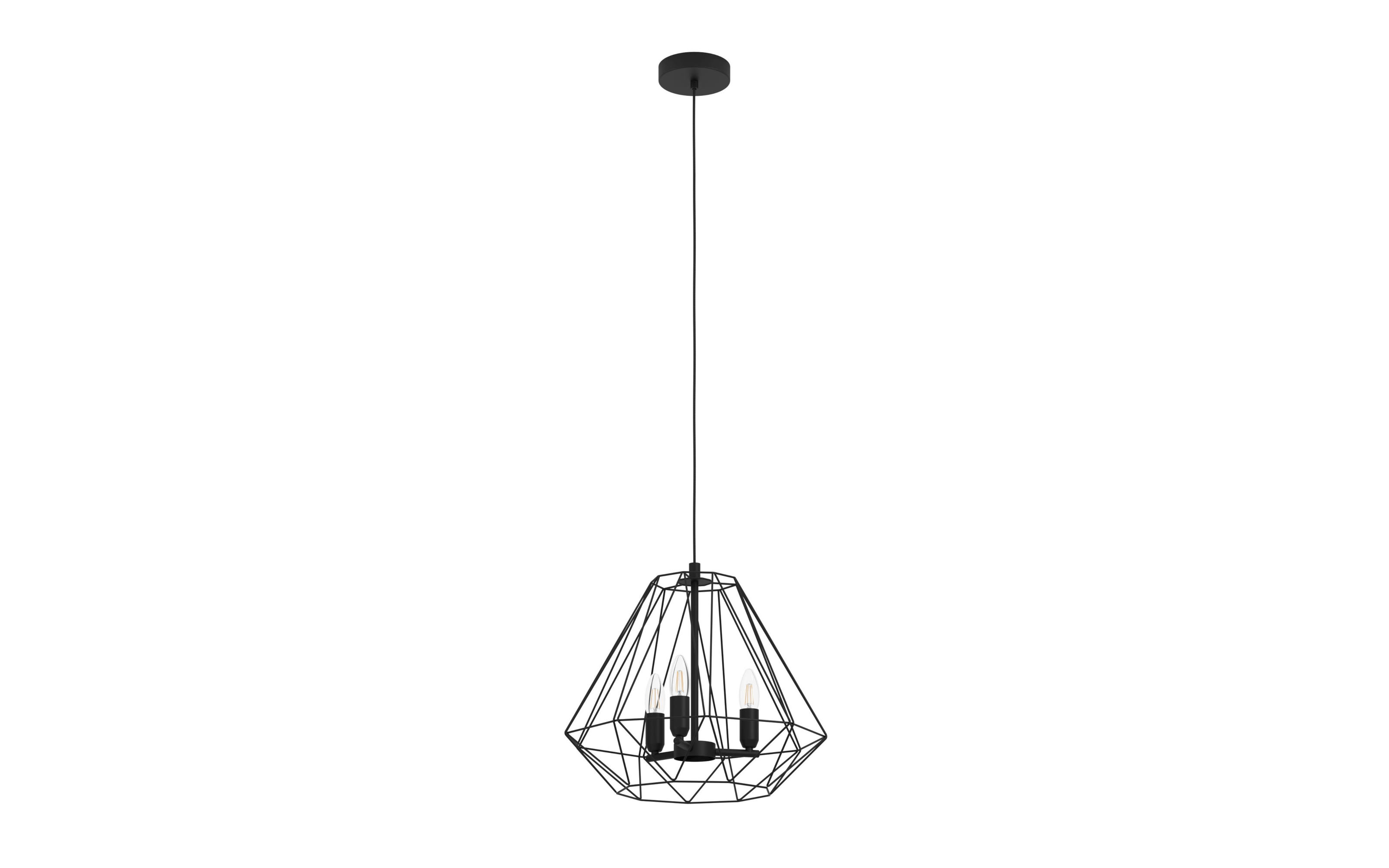 Pendelleuchte Tarle, schwarz, 110 cm