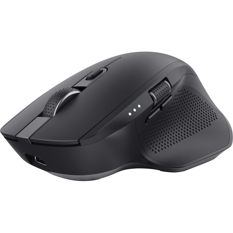 Trust Ozaa+ souris Bureau Droitier RF sans fil + Bluetooth Optique 3200 DPI