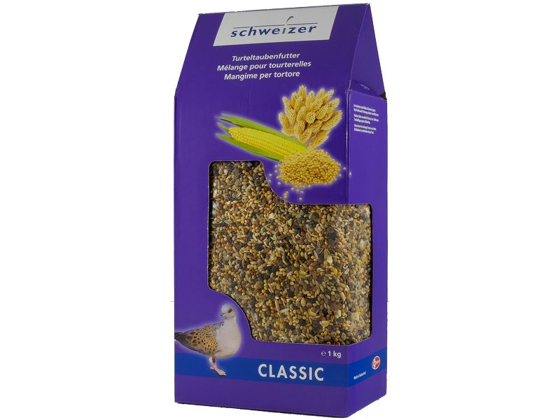 Eric Schweizer Turteltaubenfutter, 1 kg Hauptfutter für Turteltauben