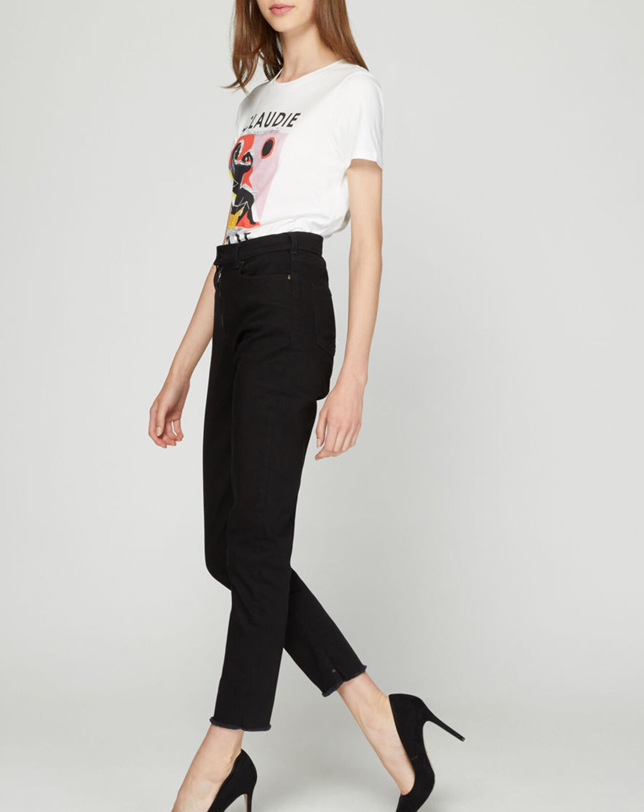 Scotch & Soda Jean High Five bleu foncé