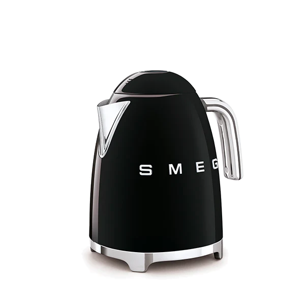 Bouilloire noire 1,7 L 2400 W KLF03BLEU Smeg