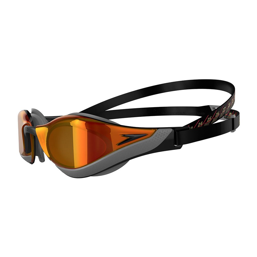 Speedo FASTSKIN PURE FOCUS - Lunettes natation blackred