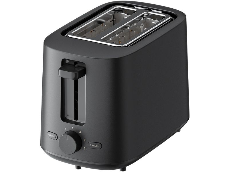 Xiaomi Toaster Schwarz Toaster mit klappbarem Toastständer