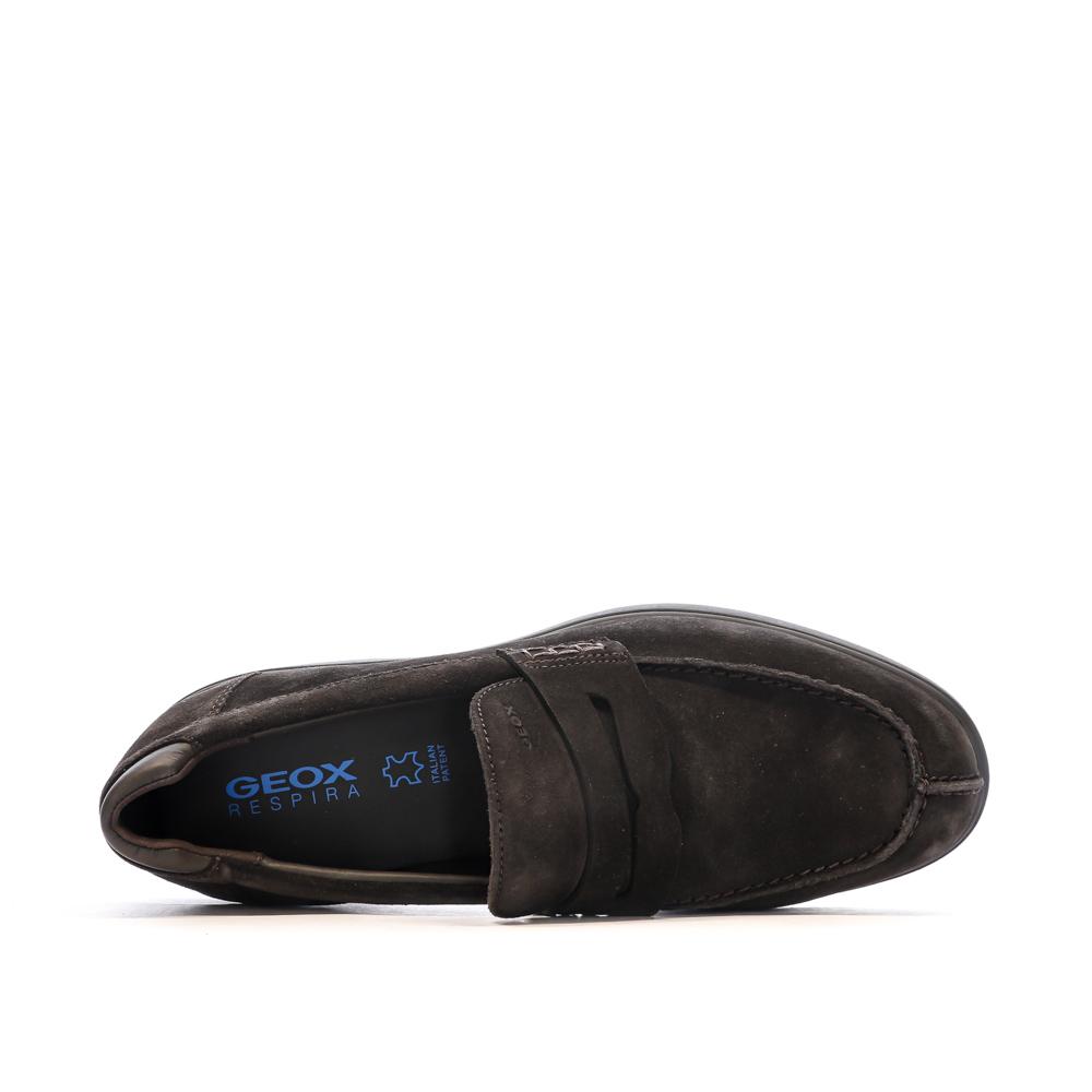 Mocassins Marron Homme Geox Spherica