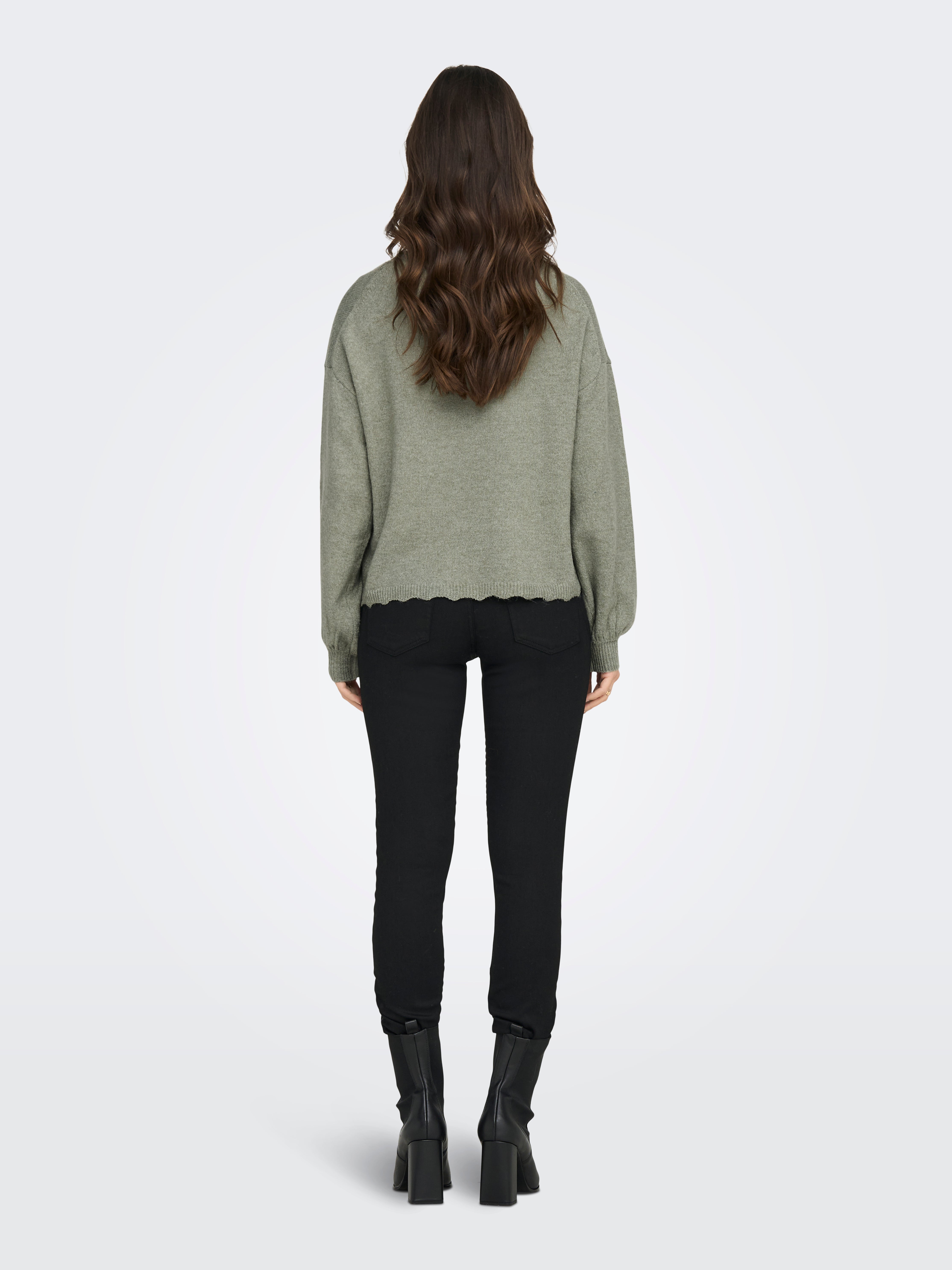 ONLRICA Strickpullover Seagrass
