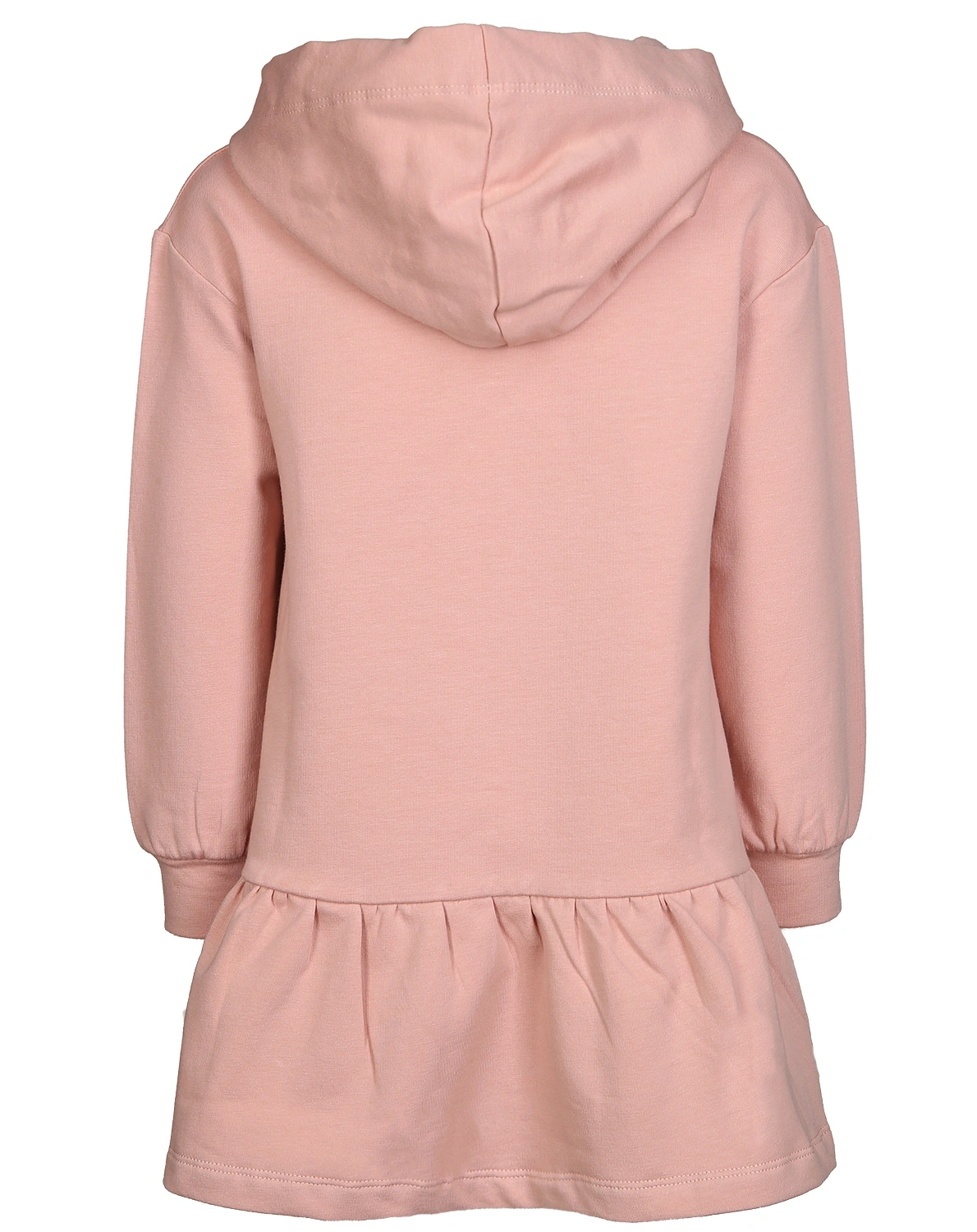 Langarm-Kleid COMFORTZONE mit Kapuze in nude