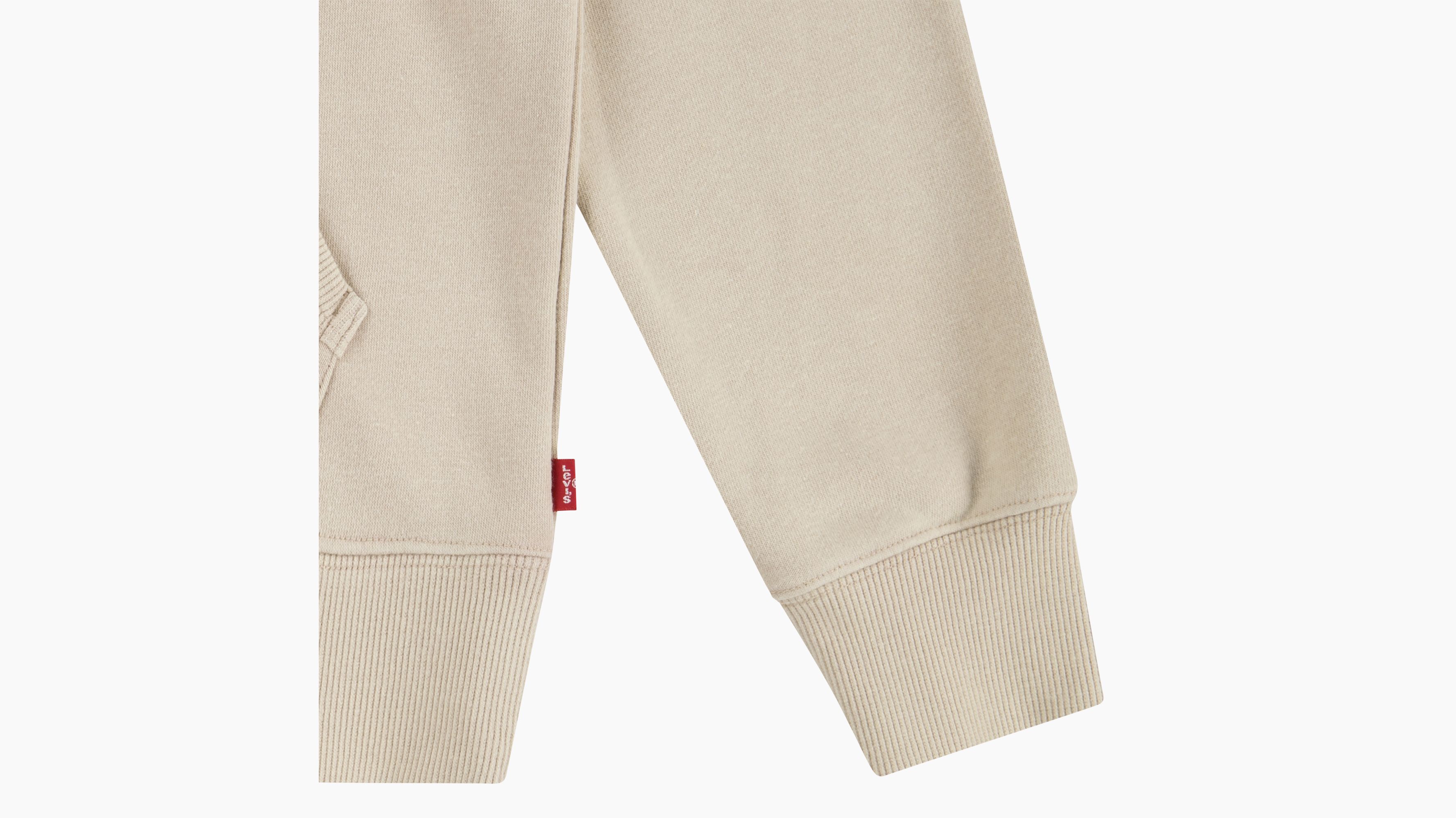 Ado sweat à capuche vieilli - Oxford Tan - Beige
