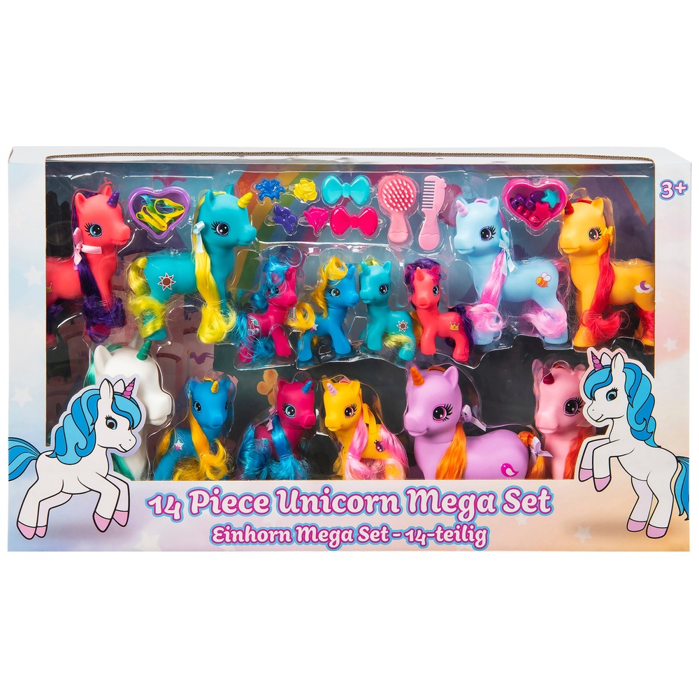 Wunder-Einhorn-Mega-Set, 14-teilig