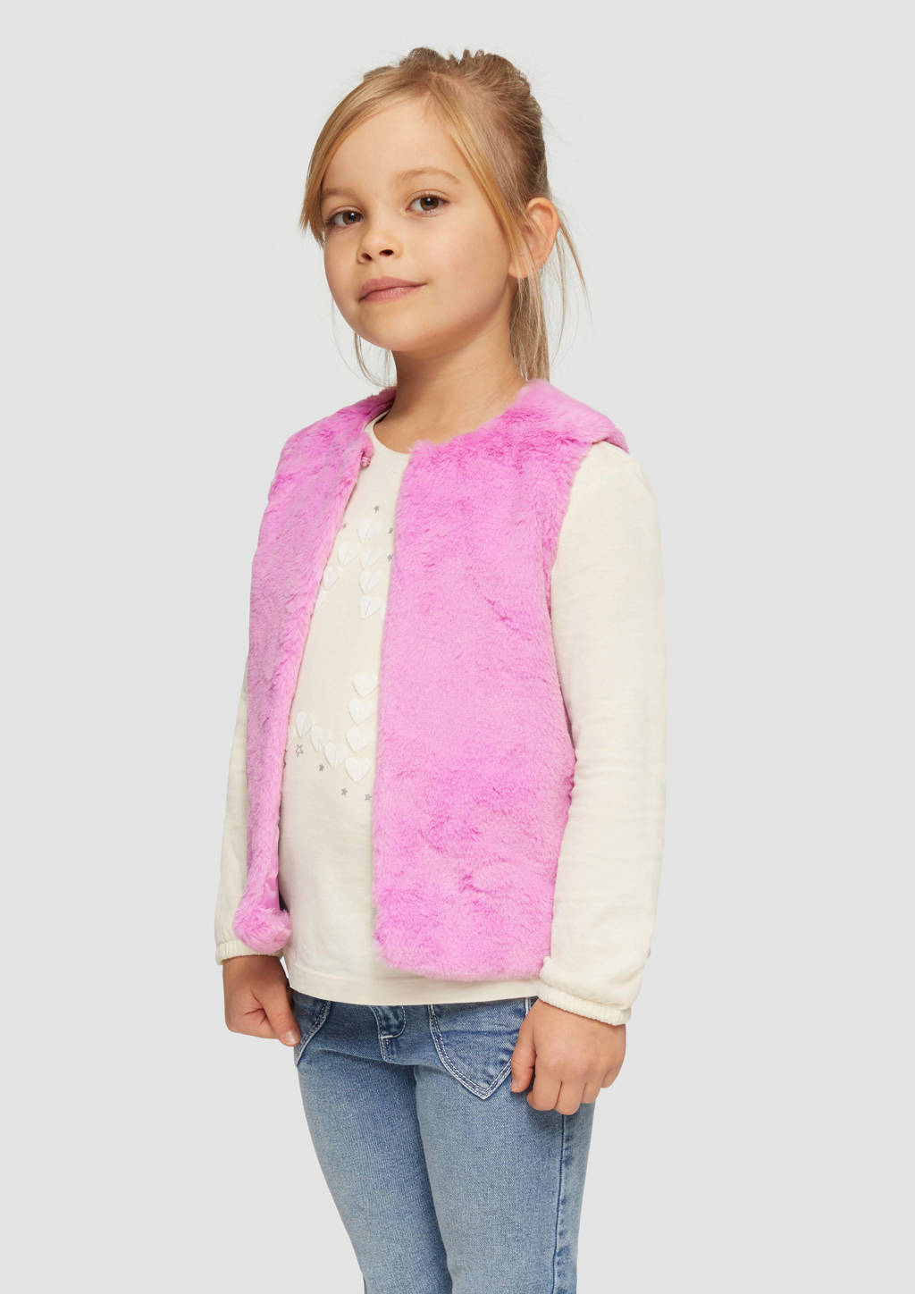 s.Oliver gilet roze