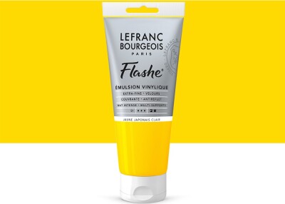 Lefranc & Bourgeois - Flashe Akrylmaling - Japanese Yellow Light 80 ML