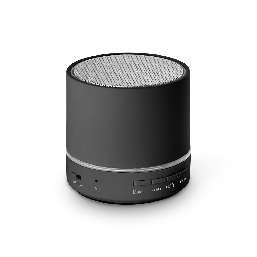 hi!dea 97176 - Haut-parleur portable 3W avec 4h30m d'autonomie sur ABS recyclé (100 % rABS)