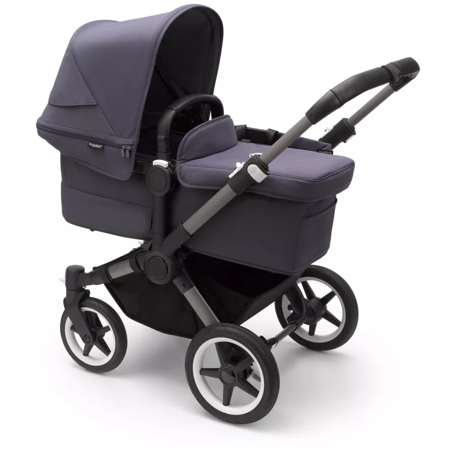bugaboo Kombikinderwagen Donkey 5 Mono Complete GraphiteStormy Blue
