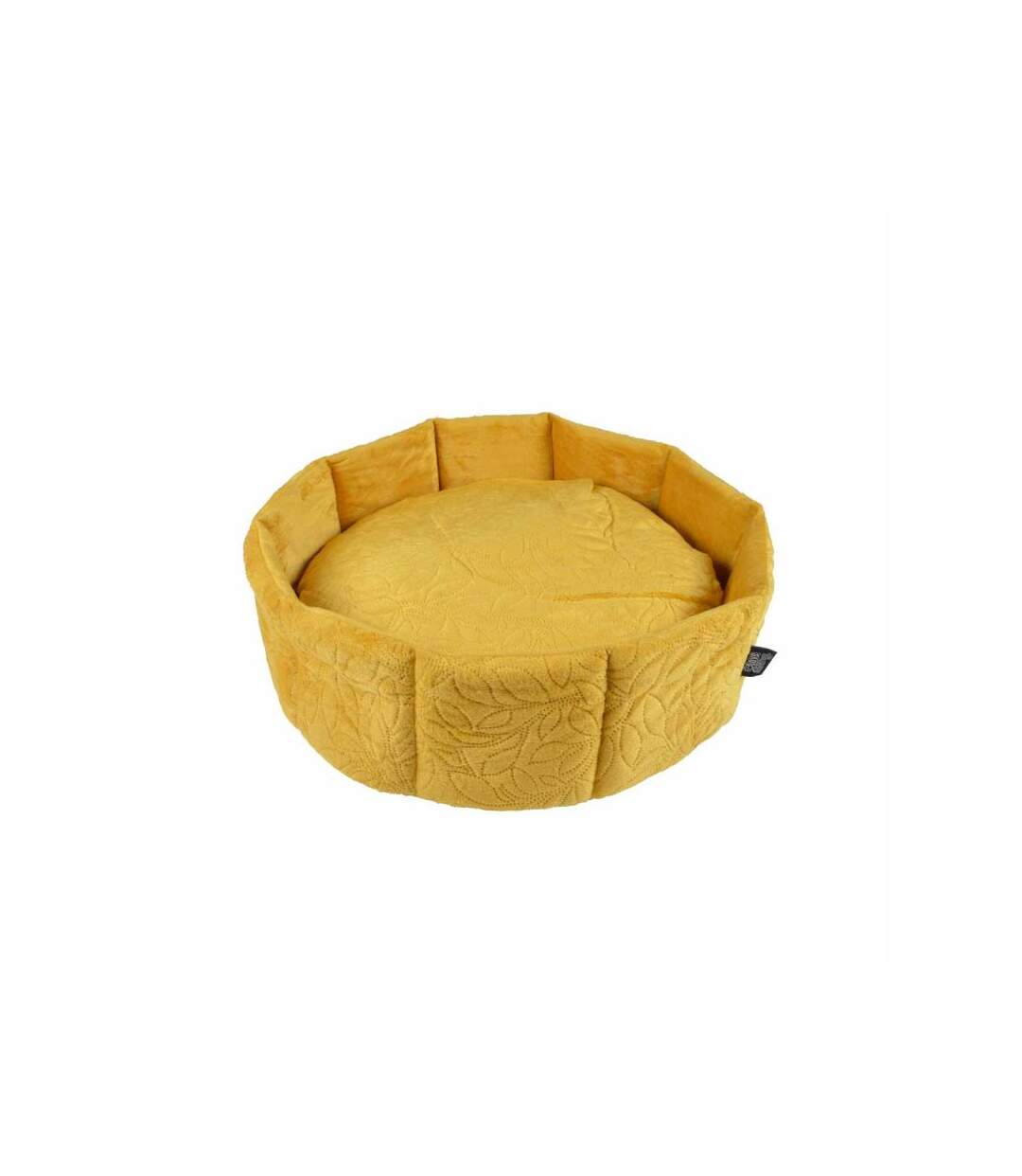 Paris Prix - Panier Pour Chien & Chat boho 48cm Moutarde