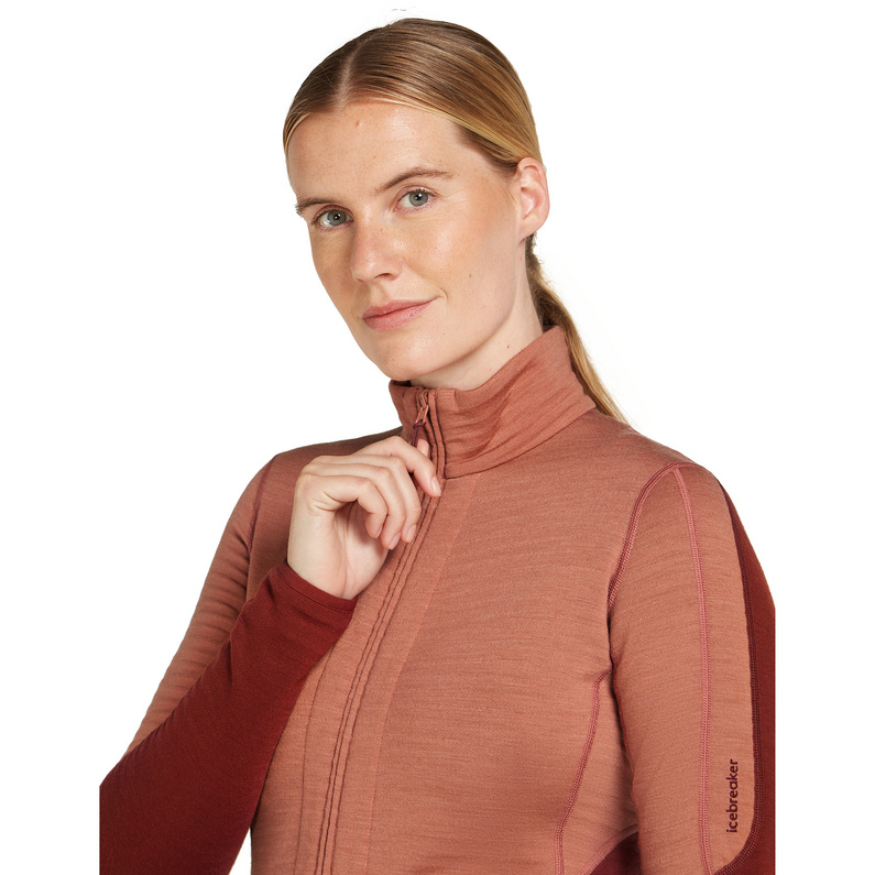 Icebreaker Damen 400 RealFleece Descender Jacke