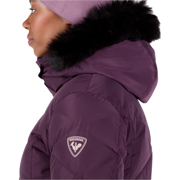 Veste de ski ROSSIGNOL W STACI PEARLY JKT MULBERRY