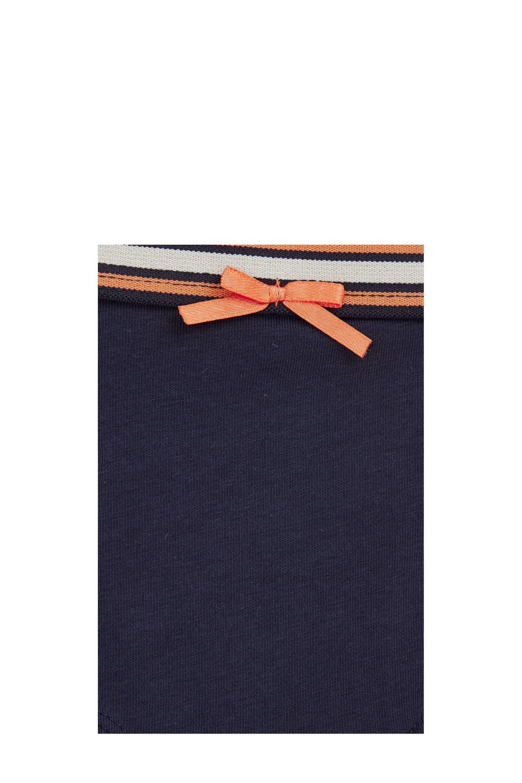 hipster - set van 4 oranje/donkerblauw/roze