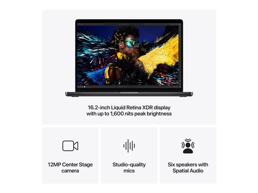 Apple MacBook Pro - M4 Pro - Apple M4 Pro 20-core - 48 GB RAM - 512 GB SSD - 16.2