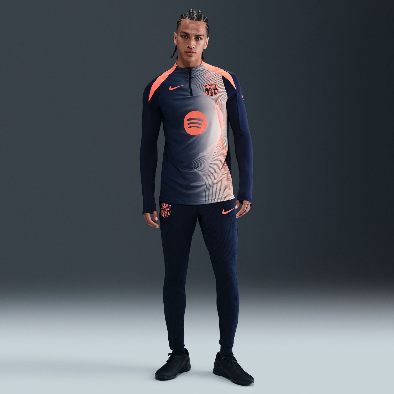 Nike FC Barcelona Pre-Match Strike Drill Top