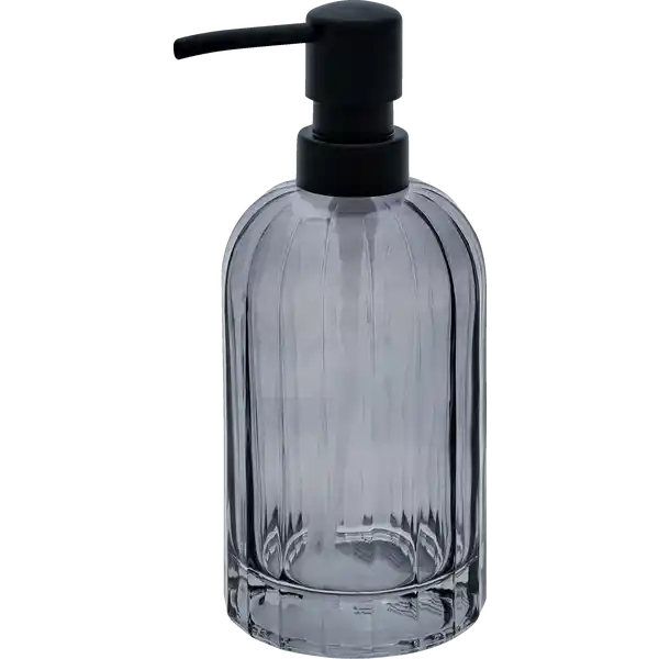 SEIFENSPENDER Glas schwarz