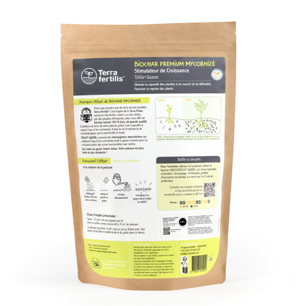 Fertilisant gazon à base de mycorhizes - 1 kg