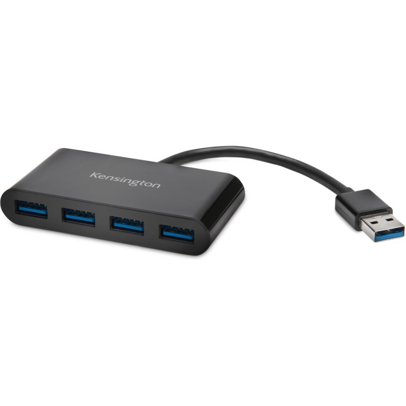 Kensington Hub 4 ports USB 3.0 UH4000 — Noir