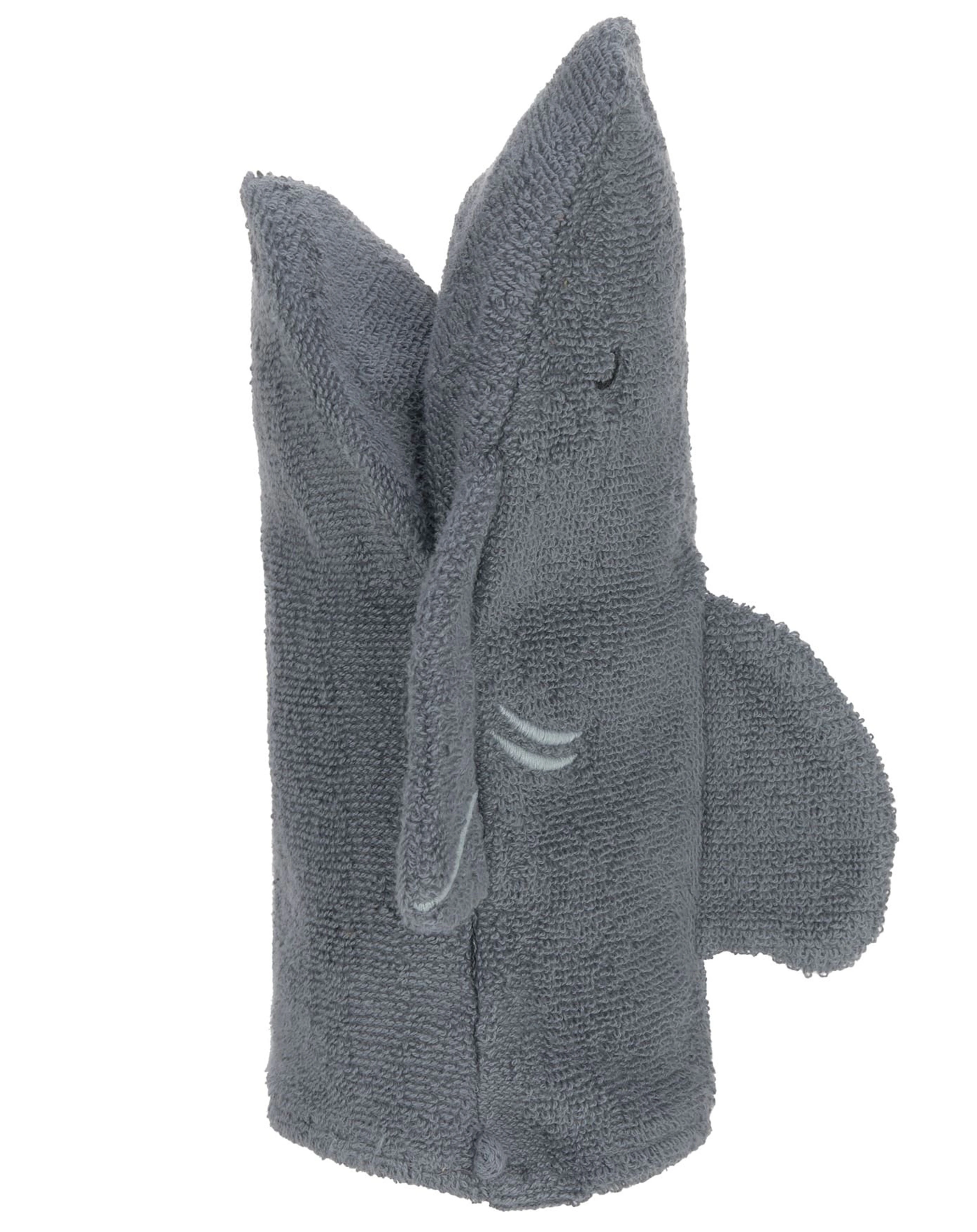 Spiel-Waschhandschuh SHARK in blau