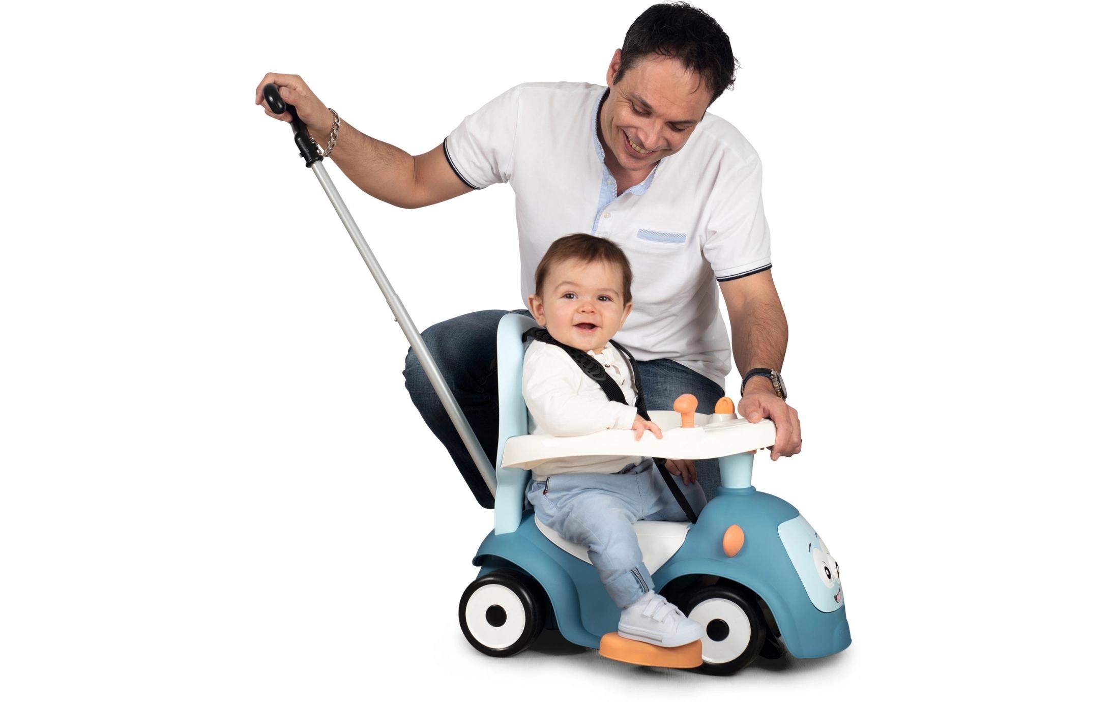 Rutschfahrzeug Maestro 3-in-1 BlauRutschauto für Kinder