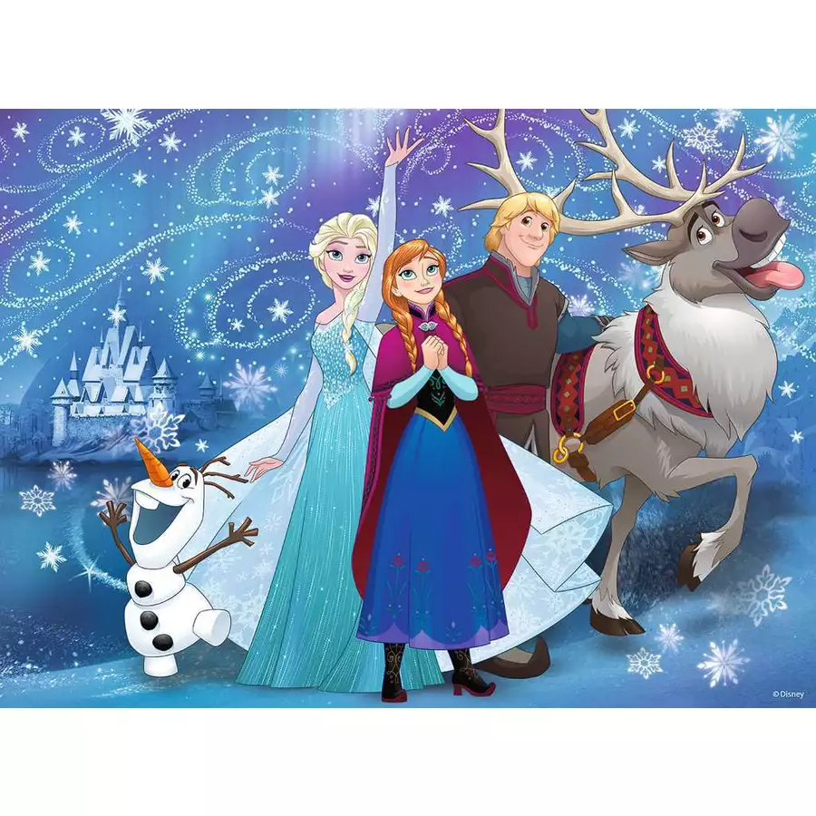 Ravensburger Frozen - Glitzernder Schnee bunt