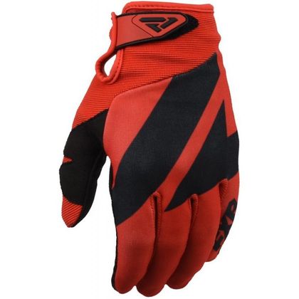 Gants cross FXR CLUTCH STRAP RED/BLACK 2021 - Rouge / Noir