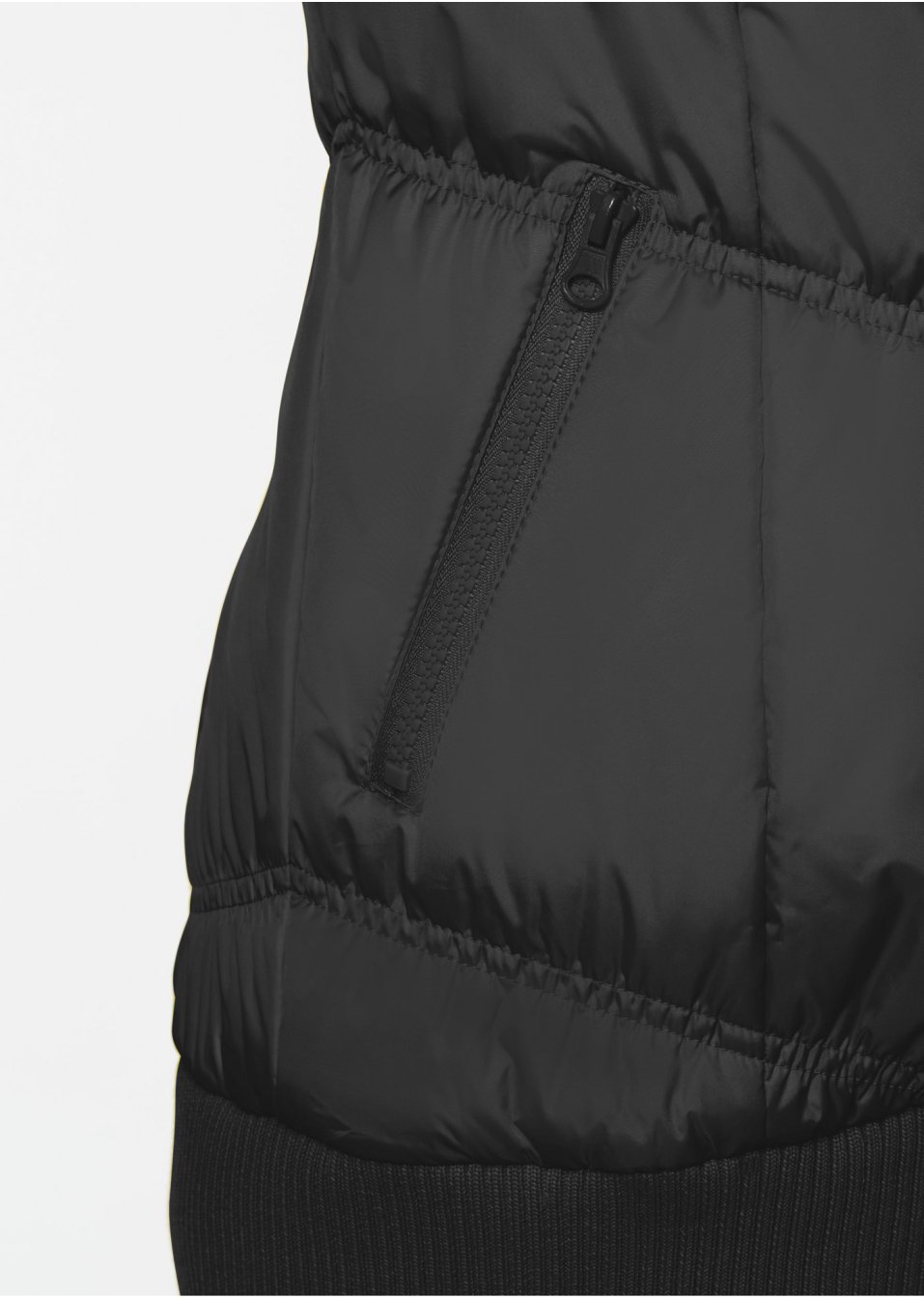 Veste matelassée à empiècement confortable et capuche