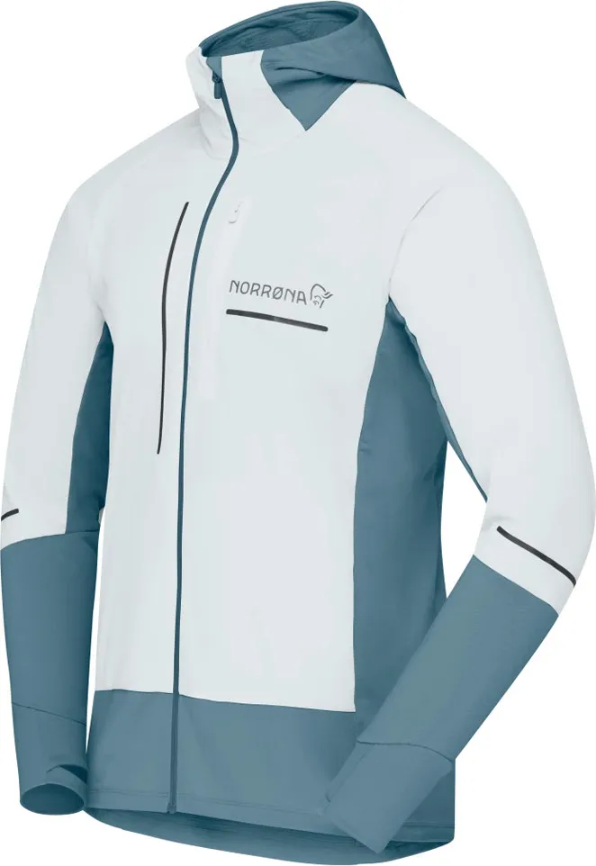 Norrøna Men's Senja Alpha90 Zip Hood Snow White