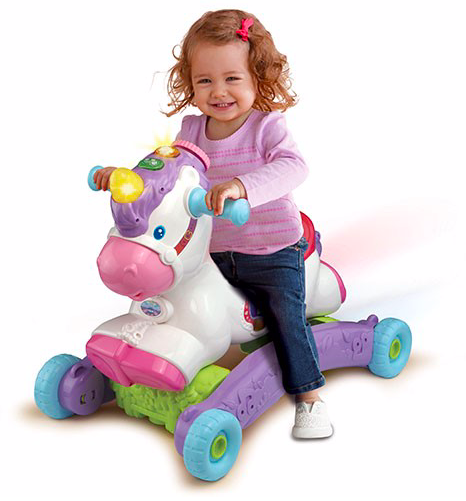 MA LICORNE BASCULE - Ecru