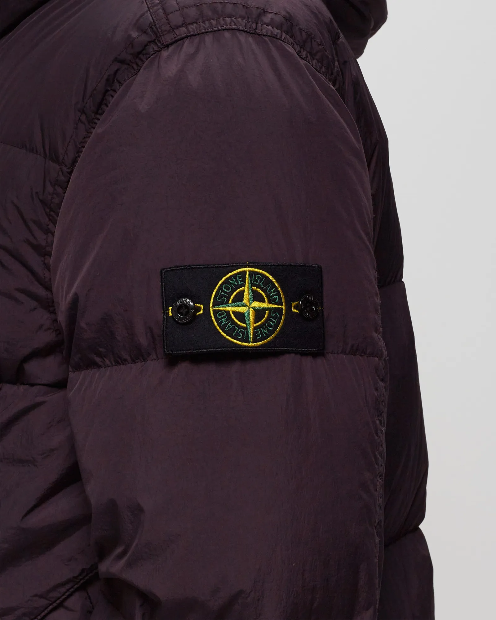 Stone Island REAL DOWN BLOUSON GARMENT DYED CRINKLE REPS RECYCLED NYLON