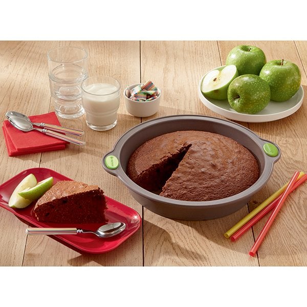 Lot moule à manqué 24 cm et moule à tarte 26 cm Rigiflex Mathon
