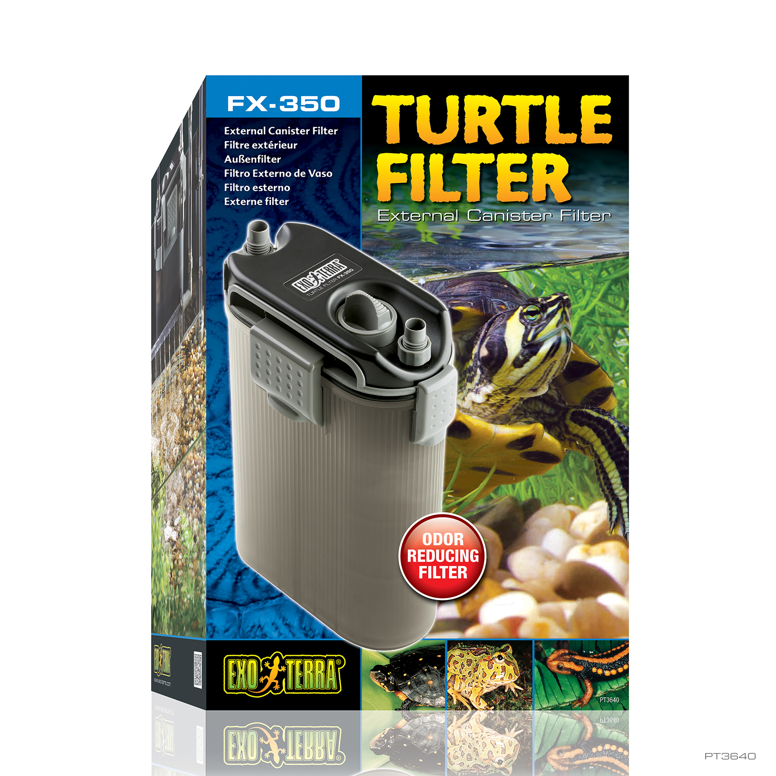 Filtro Externo Exo Terra Turtle Filter FX350 com Rotor
