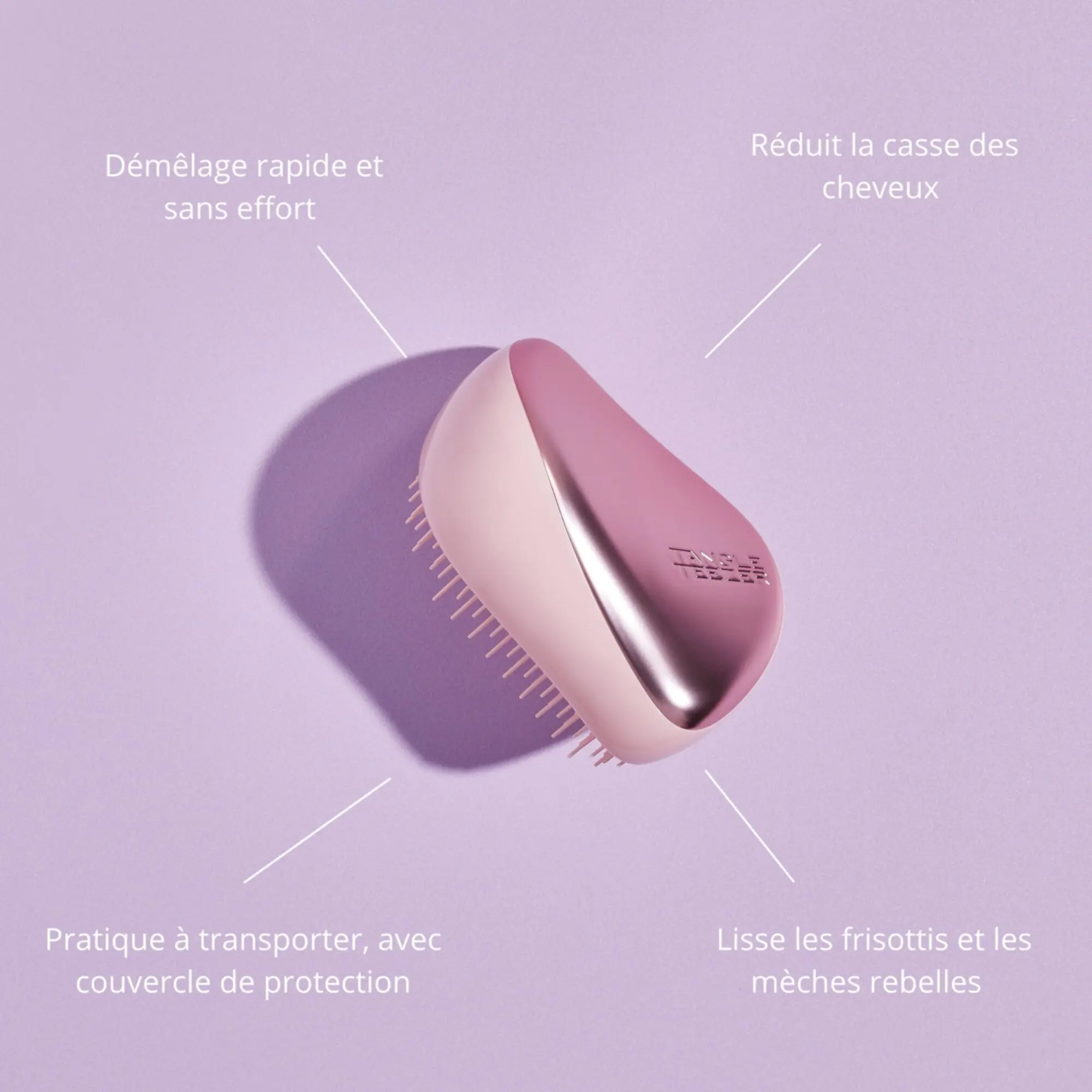 Tangle Teezer - Compact Styler Brosse démêlante- Brosse et peigne