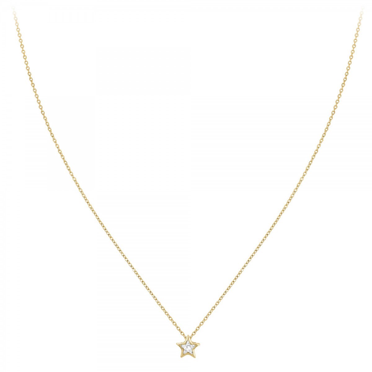 Collier étoile SC Bohème orné de Zirconium