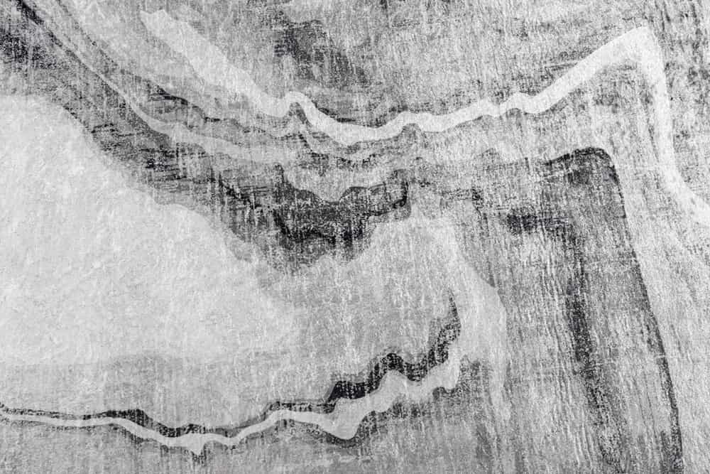 Design Teppich ART RUGS 230x160cm grau weiß Flachgewebe Indoor