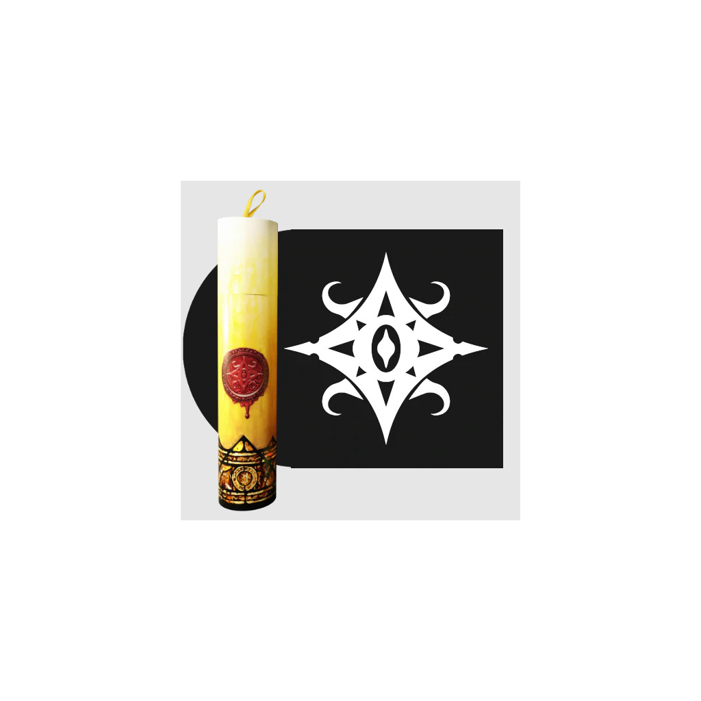 Ritual Candle Dice Tube - The Star of Azathoth