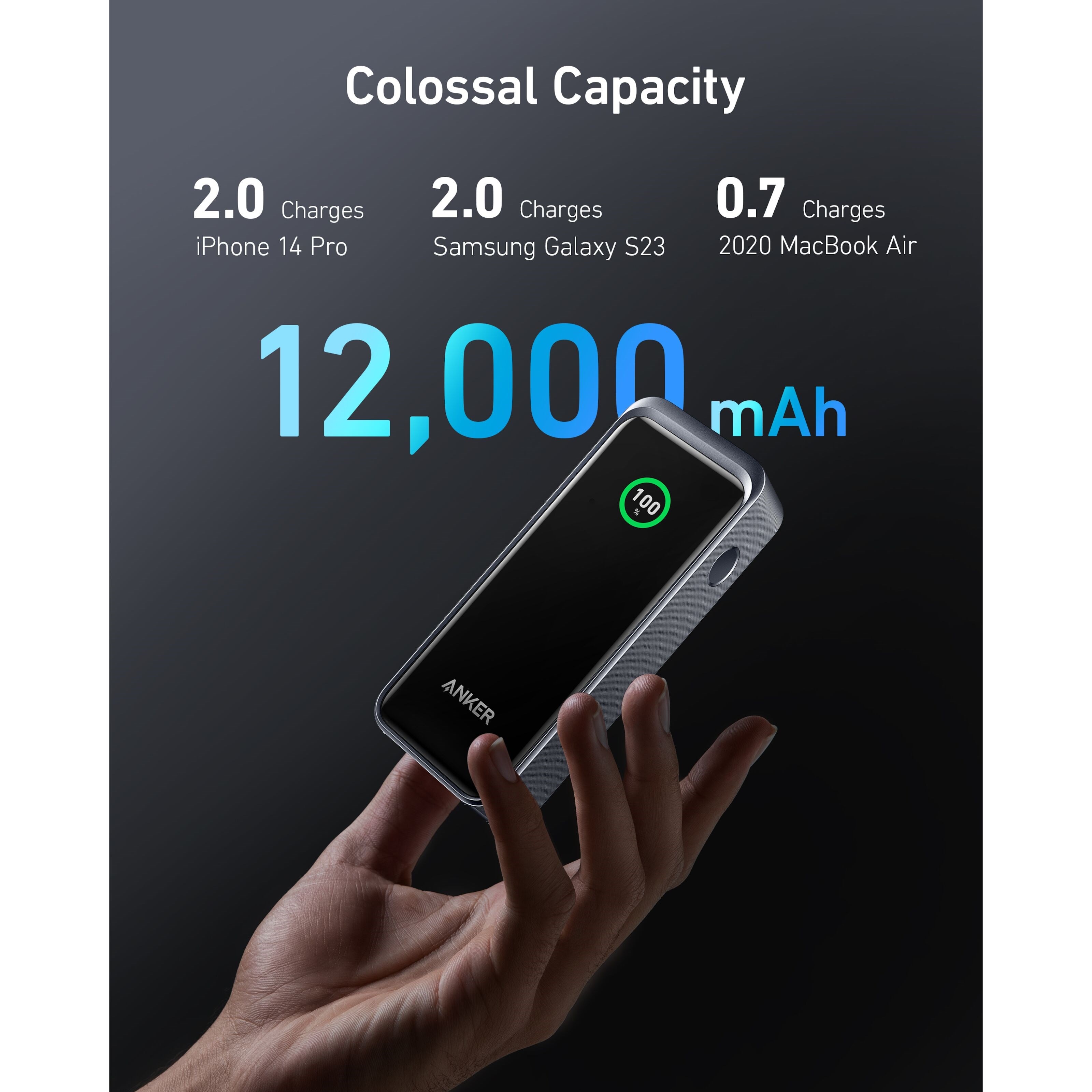 Anker Prime Powerbank 130 W PD 12 000 mAh