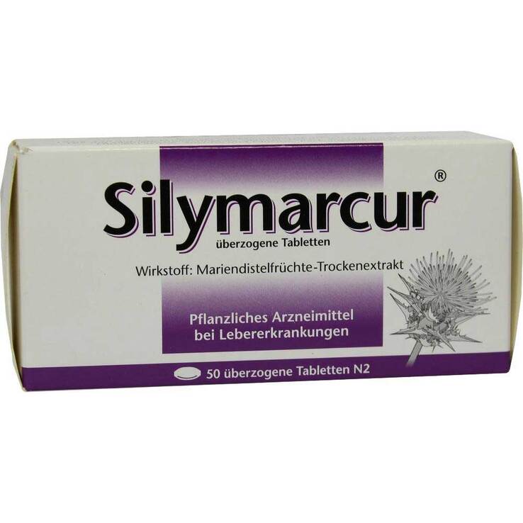 Silymarcur überzogene Tabletten, 50 St