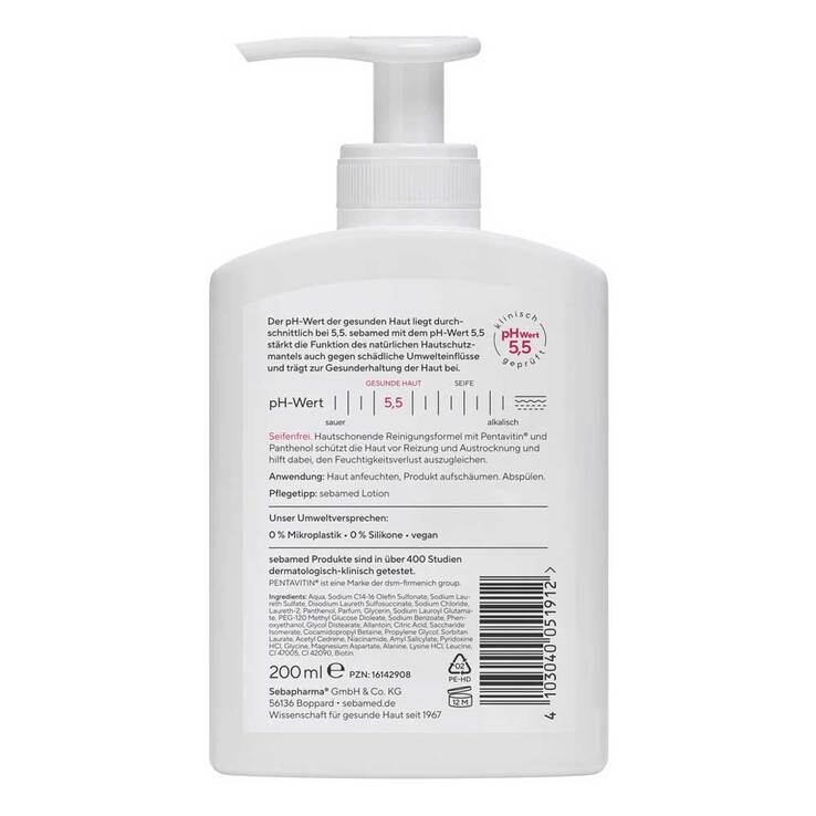 Sebamed flüssig Waschemulsion , 200 ml