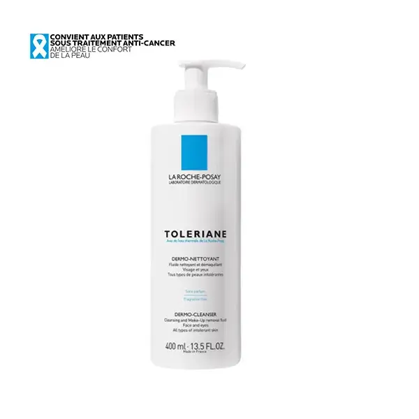 La Roche-Posay Toleriane Gel de Limpeza Facial Dermo para Pele Sensível 400ml
