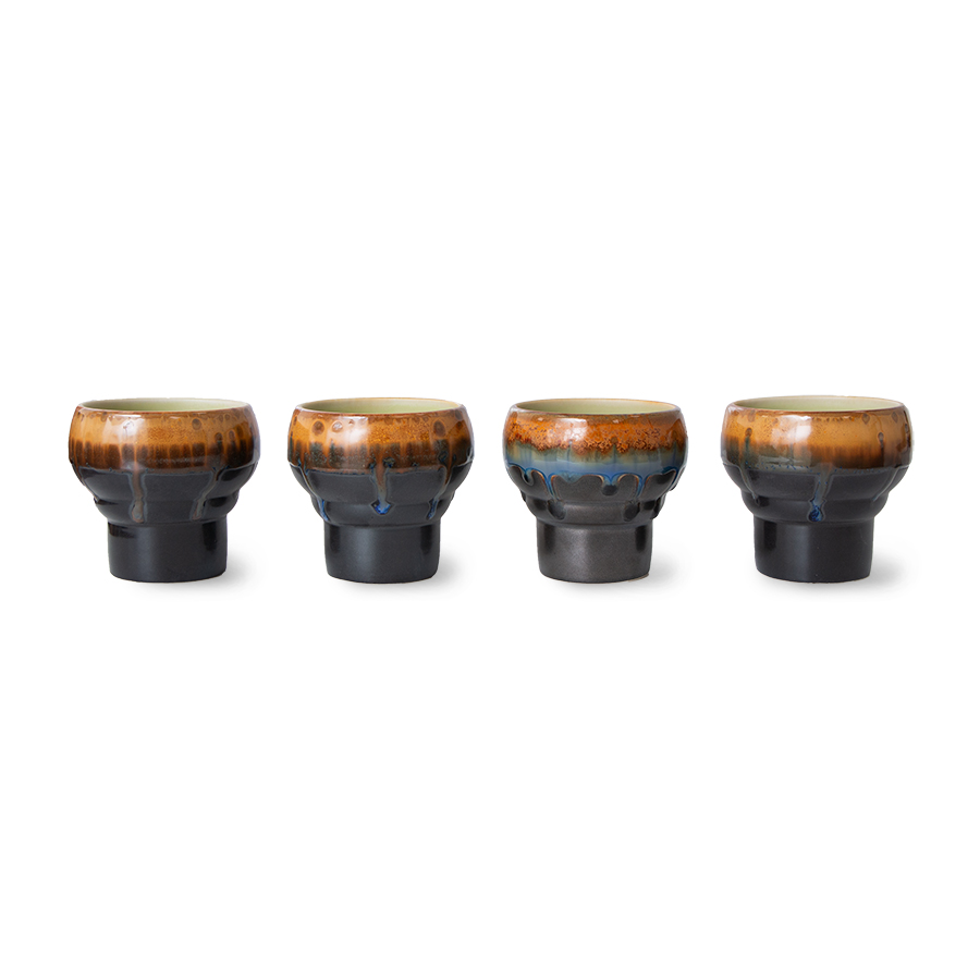 Servies 70's Ceramics Lungo Mugs Merge - set van 2