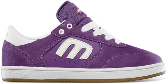 Etnies Kids Windrow Vulc Purple White 10C US / 26.5 EU