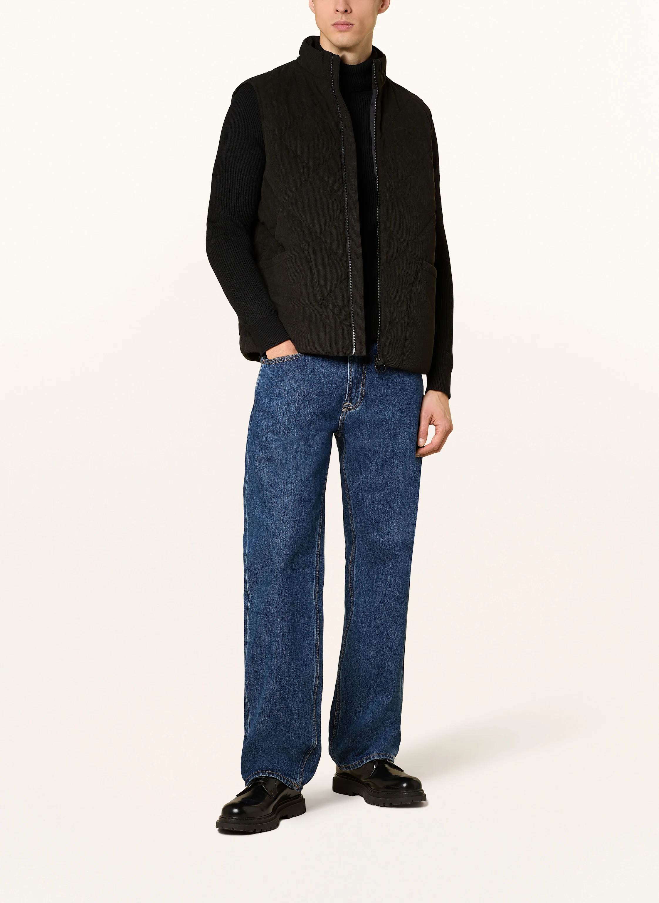 Barbour Steppweste LIDDESDALE aus Cord
