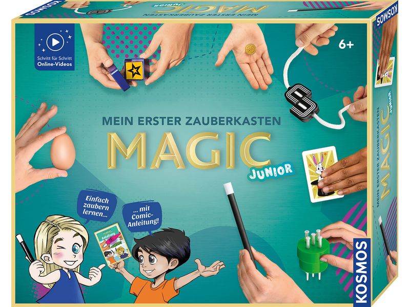 Kosmos Mein erster Zauberkasten Unglaubliche Zauberutensilien für eine Show voller Überraschungen