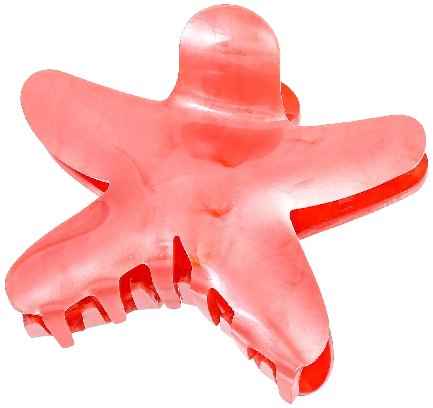 Haarklammer - Pink Star