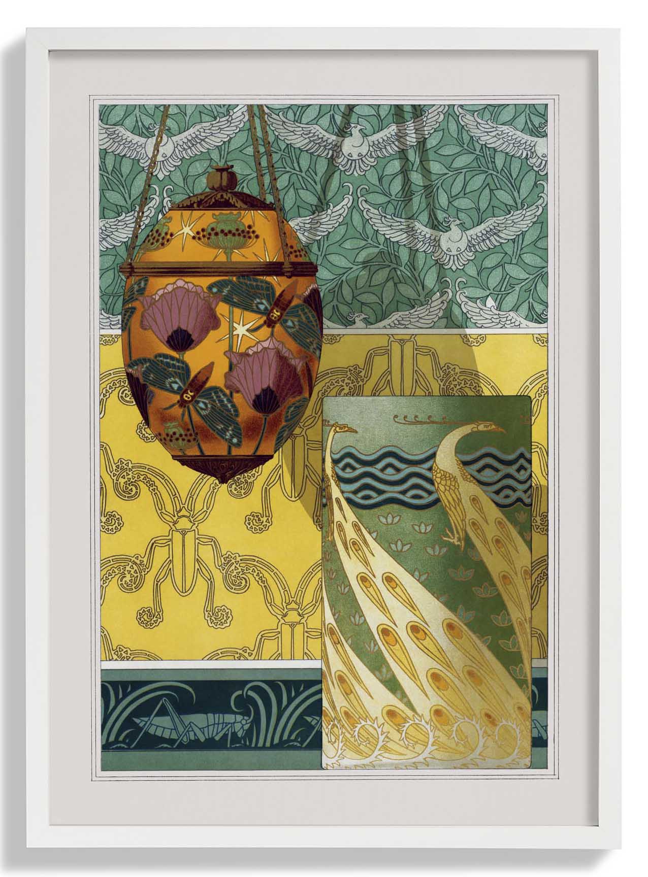 Pfau Vase